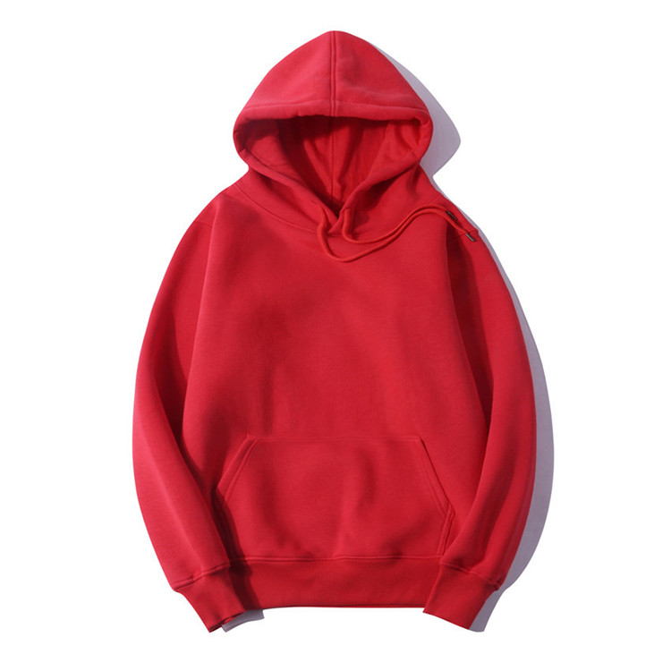 2021 Hot Sale Wholesale Fleece Sweater Fashion Casual Custom Hoodie Men Pure 100% Cotton Blank Hoodie