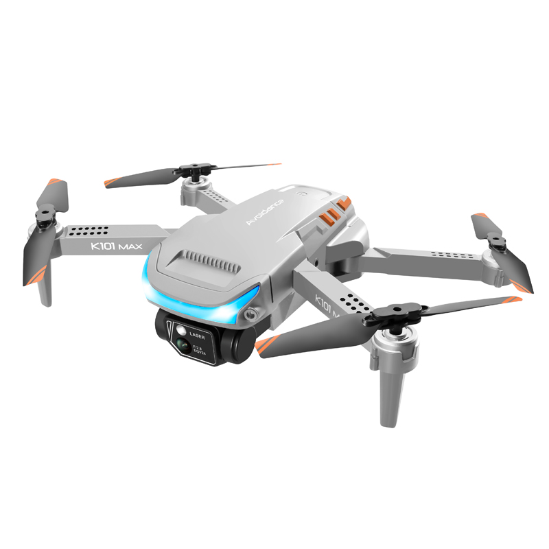 k101 MAX Drone 4 Axis Obstacle Avoidance HD 4K Dual Camera Optical Flow Positioning Aircraft cameras quadair racing drone - Imagen 6