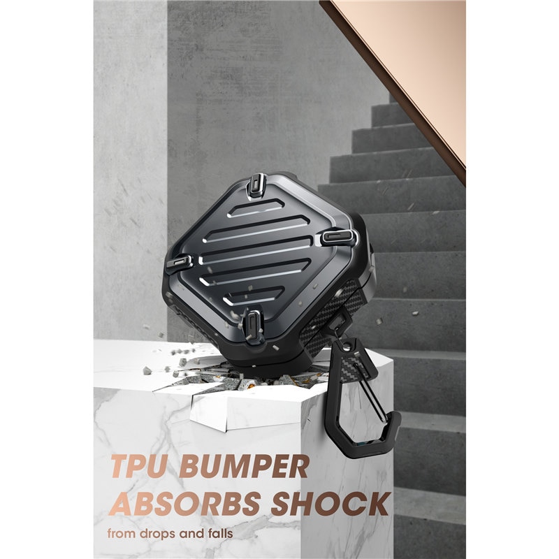 SUPCASE For Samsung Galaxy Buds Live (2020)/Buds Pro (2021)/Buds 2 (2021)/Buds 2 Pro (2022) UB Pro Case Full-Body Rugged Cover - Imagen 2