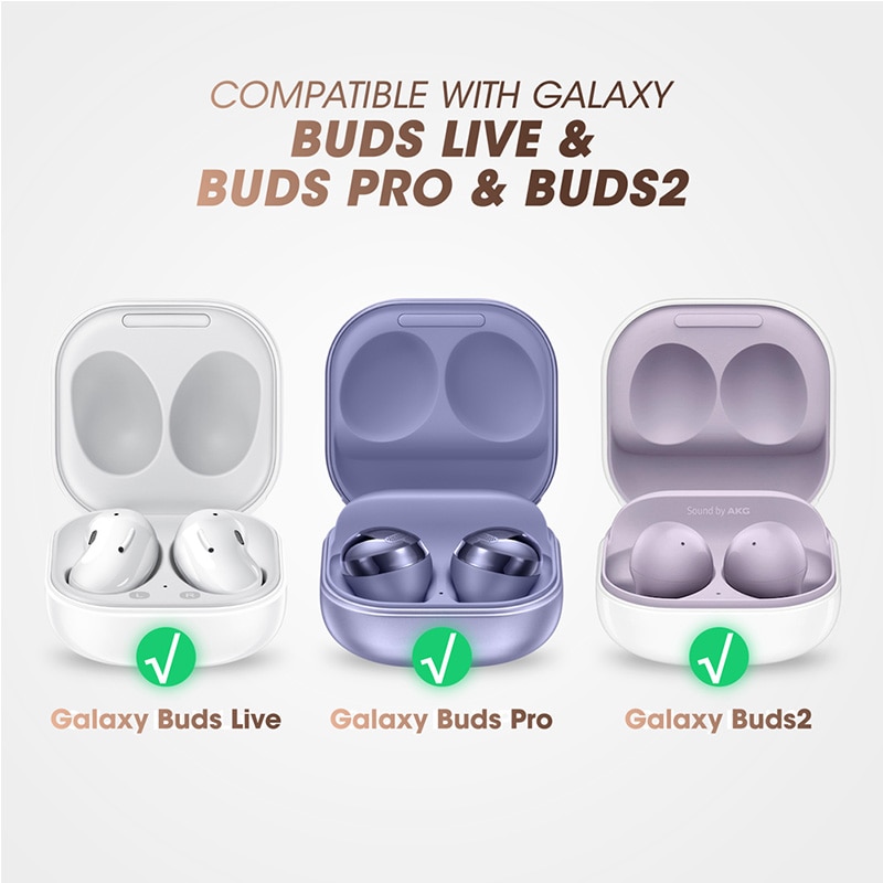 SUPCASE For Samsung Galaxy Buds Live (2020)/Buds Pro (2021)/Buds 2 (2021)/Buds 2 Pro (2022) UB Pro Case Full-Body Rugged Cover - Imagen 6