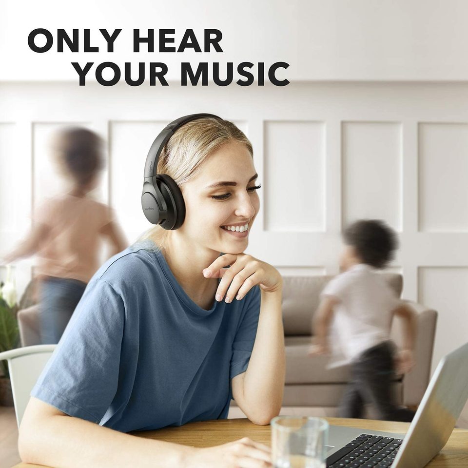 Anker Soundcore Life Q20 Hybrid Active Noise Cancelling Headphones, Wireless Over Ear Bluetooth Headphones - Imagen 6